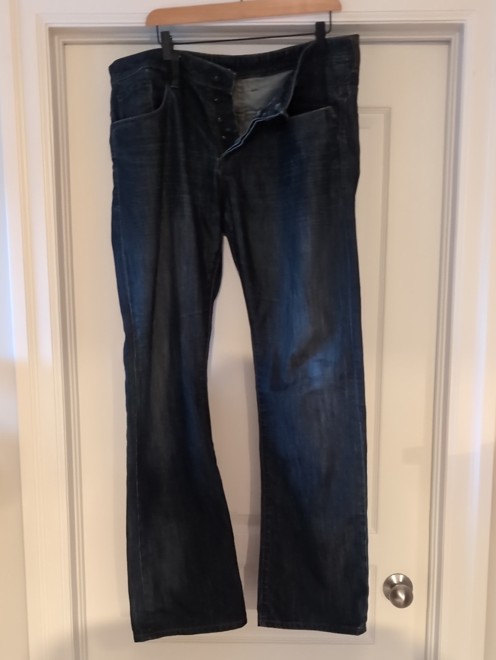 Buffalo David Bitton Men’s Dark Blue Bootcut Jeans